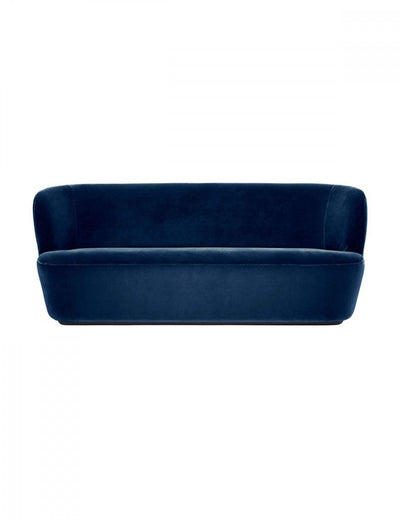 Blue vevelt sofa
